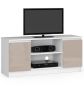 TV stand RTV K120, white/cream color