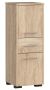 Bathroom cabinet NORE Fin, oak color