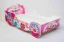 Children's bed Kareta with mattress 153 cm x 74 cm x 44 cm, princess