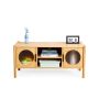 Тумба под телевизор Relaxdays, 2 дверцы, 103 × 48 × 40 см