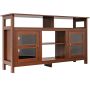 TV Stand, 2 Cabinets, Brown