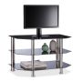 Тумба под телевизор Relaxdays 10023165.0, 2 полки, 80 × 49 × 45 см