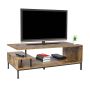 Тумба для телевизора Relaxdays, 3 открытые полки, 106 × 40 × 39,5 см