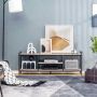 TV stand, 3-tier, 134 × 50 × 34 cm