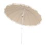 Patio umbrella, With tassels, Ø 215 × 225 cm