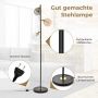 Floor lamp, 3 shades, 3 × E27, 28 × 162 × 28 cm