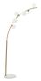 Stāvlampa Glamy Arc, 6 gaismas avoti, 130 × 220 × 45 cm