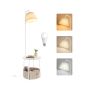 Stāvlampa VASAGLE LFL004WC04, 3 vienā, Ø 45 × 161,5 cm