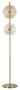 Venice floor lamp, 2 light points, Ø 30 × 170 cm