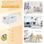 Transformable children's activity chair, 3 in 1, White, 60 × 34 × 57 cm