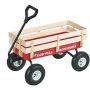 Bērnu velkamie ratiņi VEVOR TC4201A, Sarkans, 102 × 52 × 53 cm