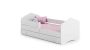 Children's bed Fala with drawer, mattress and barrier protection 144 cm x 78 cm x 65 cm