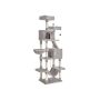 Scratching post 206 cm., light gray