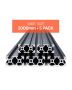 5pcs T-shaped 2040 aluminum profile, black, 78.7 inch, anodized, for 3D printer