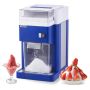 Commercial electric ice shaver 1.8 L, blue, stainless steel