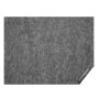 Non-slip rug pad, 9x12, 1/2 inch, gray, polyester felt