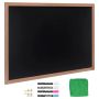 Magnetic Chalkboard with Hanging Signs, 35x46 inches