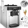 Soft ice cream maker, 2200 W, commercial, countertop