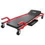 Automotive Mechanics' Ladder, 1118 mm, 136 kg, steel frame, 6 casters, adjustable headrest