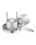 Ice ball press, aluminum 53 mm, with tongs and drip tray