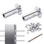T316 stainless steel safety sleeves for 3.2 mm wire ropes, 121 pcs.