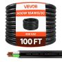 100 pēdu (100 pēdu) garš 10 AWG vara elektrības kabelis