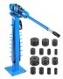 Manual pipe bending machine, 14 dies, 200°