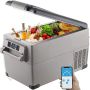 Car compressor refrigerator 35L with freezer for travel