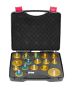 Brake bleeding set, 17 pieces, professional adapter set