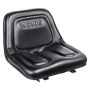 Universal tracor tractor seat with micro switch and drainage holes, 6.3-13.4 inches extended