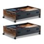 Bed storage box with wheels, 650x460x180 mm, 2 pcs.