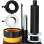 Carrier and pinion bearing puller with 3 jaws, 45# steel, ford and dana