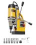 Magnetic electric drill, 1400 W, 2" drilling diameter, yellow