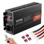 Pure sine wave inverter 1000 W 12 V to 230 V with 2 AC sockets, 2 USB and Type-C ports