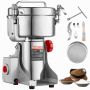 Electric grain and spice mill 3400 W stainless steel