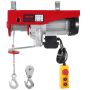 Electric lifting winch 1197.5 kg with wired remote control 230 V