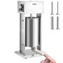 Electric sausage stuffer 15 L, 260 W, 304 stainless steel, 4 tubes