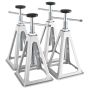 Aluminum stabilizing jacks for campers and trailers, 4 pcs., 27.9–43.2 cm, up to 2721.6 kg