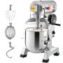 Commercial tabletop electric mixer, 28.4 L, 1500 W, stainless steel