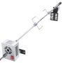 Universāls grila komplekts ar iesmu un elektromotoru, 81,3–99,1 cm