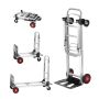 Aluminum folding handcart 2in1, 181.4 kg load capacity