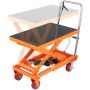 Hydraulic Scissor Lift Table Cart, 1100 lbs, 35.4 inches