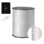 Polyester tensioning tape, 3/4 inch x 265 feet, white, 2500 lb load