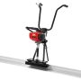 Gas concrete screed machine with aluminum plate, 1830 mm, 4-stroke engine