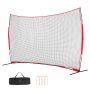 Protective barrier net 16x10 feet for ball sports
