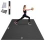 Neslīdošs jogas paklājiņš, 1,8 x 1,2 m, pilates un sporta zālēm