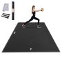 Non-slip yoga mat, 2.4x1.5 m, for pilates and fitness