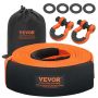 Heavy Duty Tow Strap Kit 3" x 30ft with Loop and Guard
