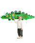 Dinosaur sensory activity wall with 11 tasks for children 3-12 years old.