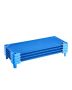Folding blue cots, 4 pcs., standard size